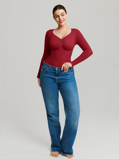 Seamless Firm Control Long Sleeve Everyday Bodysuit