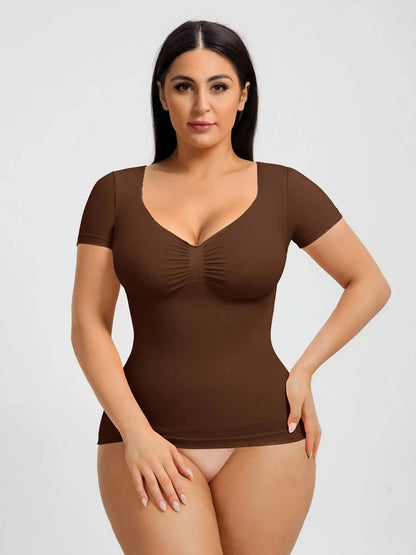 Seamless Tummy Control Everyday Stretch Top