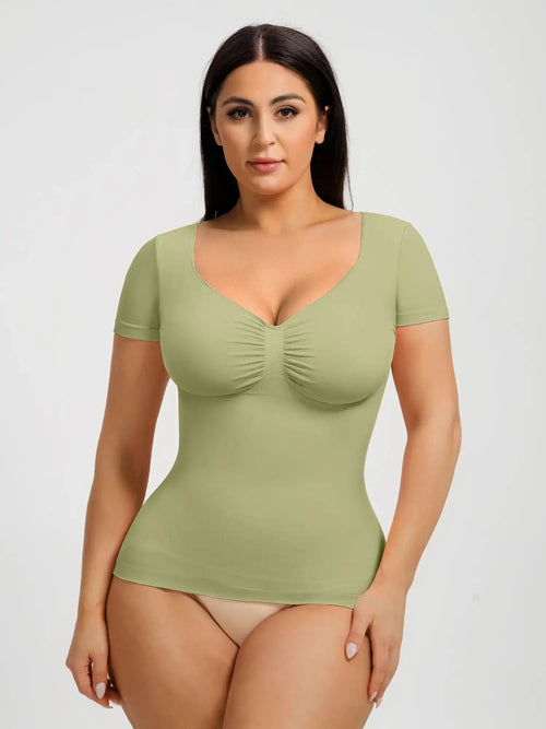 Seamless Tummy Control Everyday Stretch Top