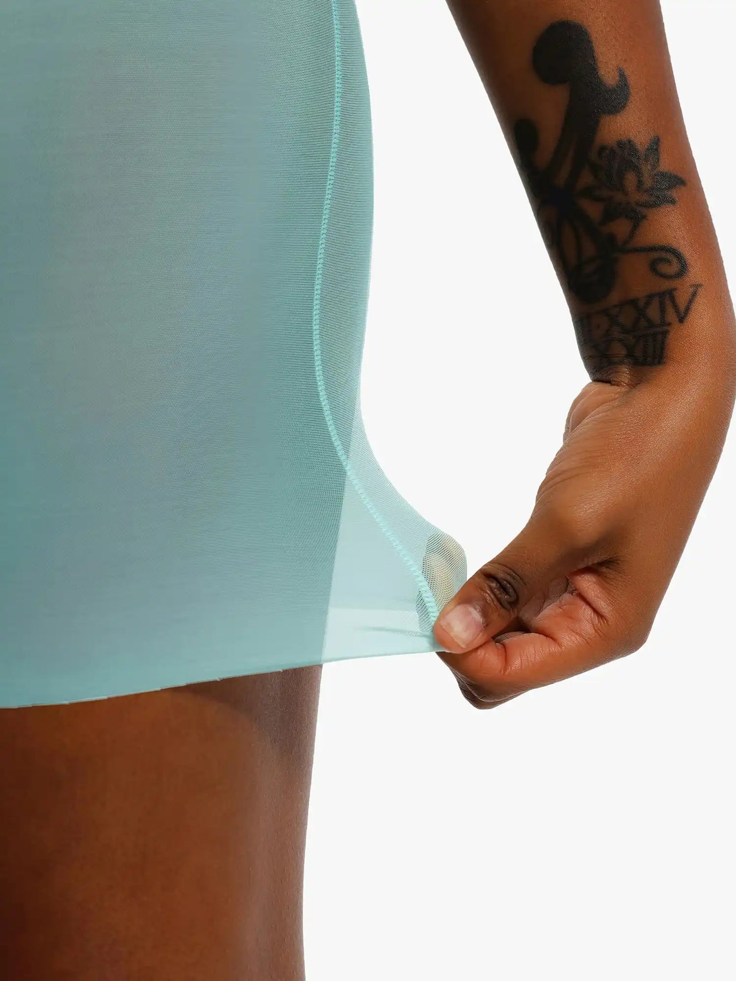 Popilush Shapewear Modal Sculpting Inner Lace Cami Mini Dress