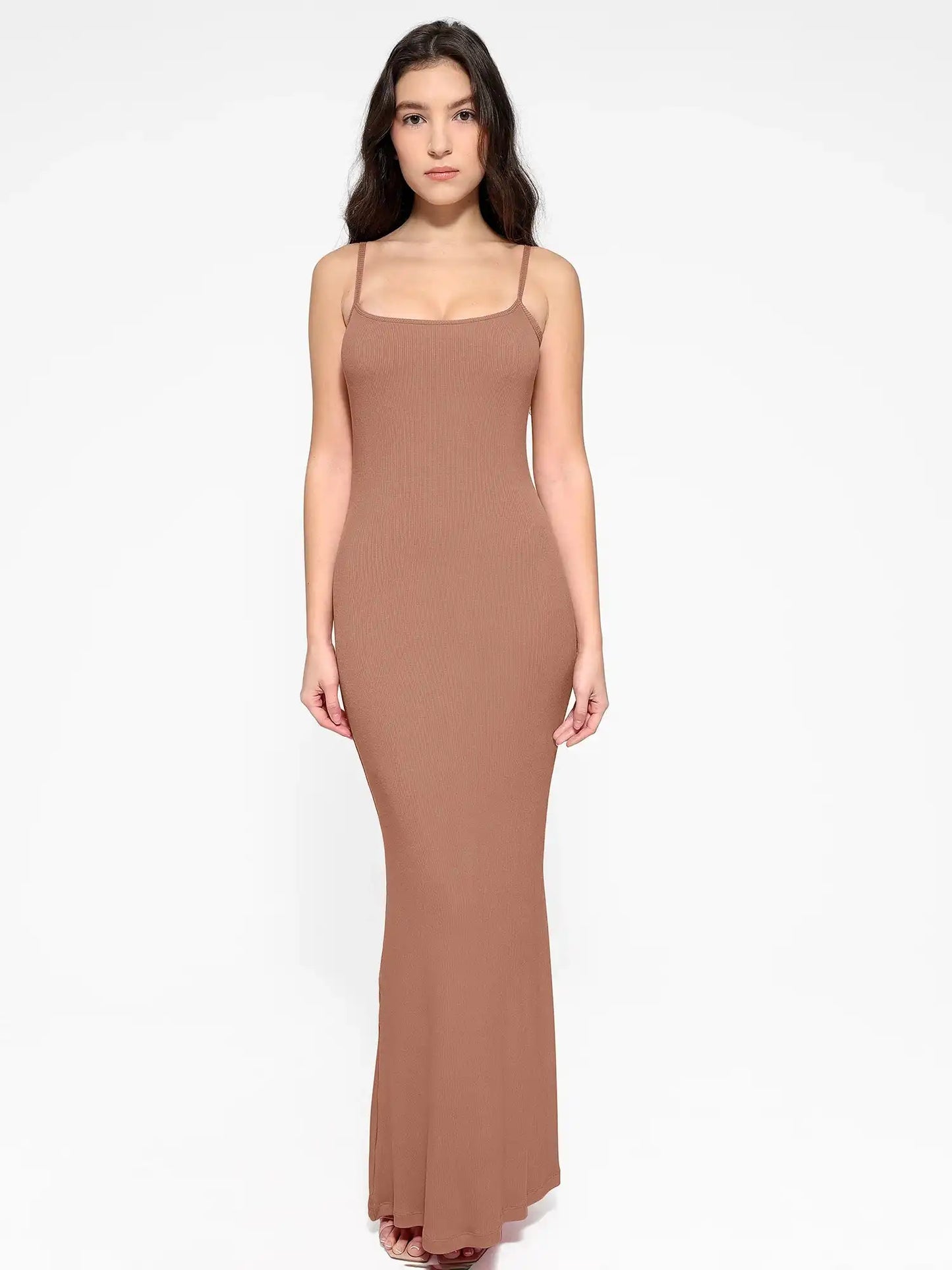 Popilush Shapewear Modal Slimming Maxi Slip Dress
