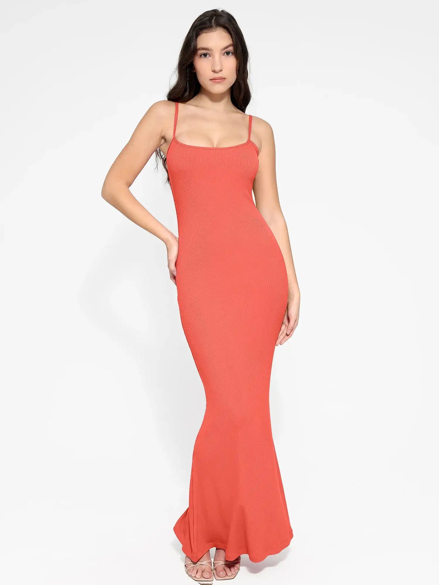 Popilush Shapewear Modal Slimming Maxi Slip Dress