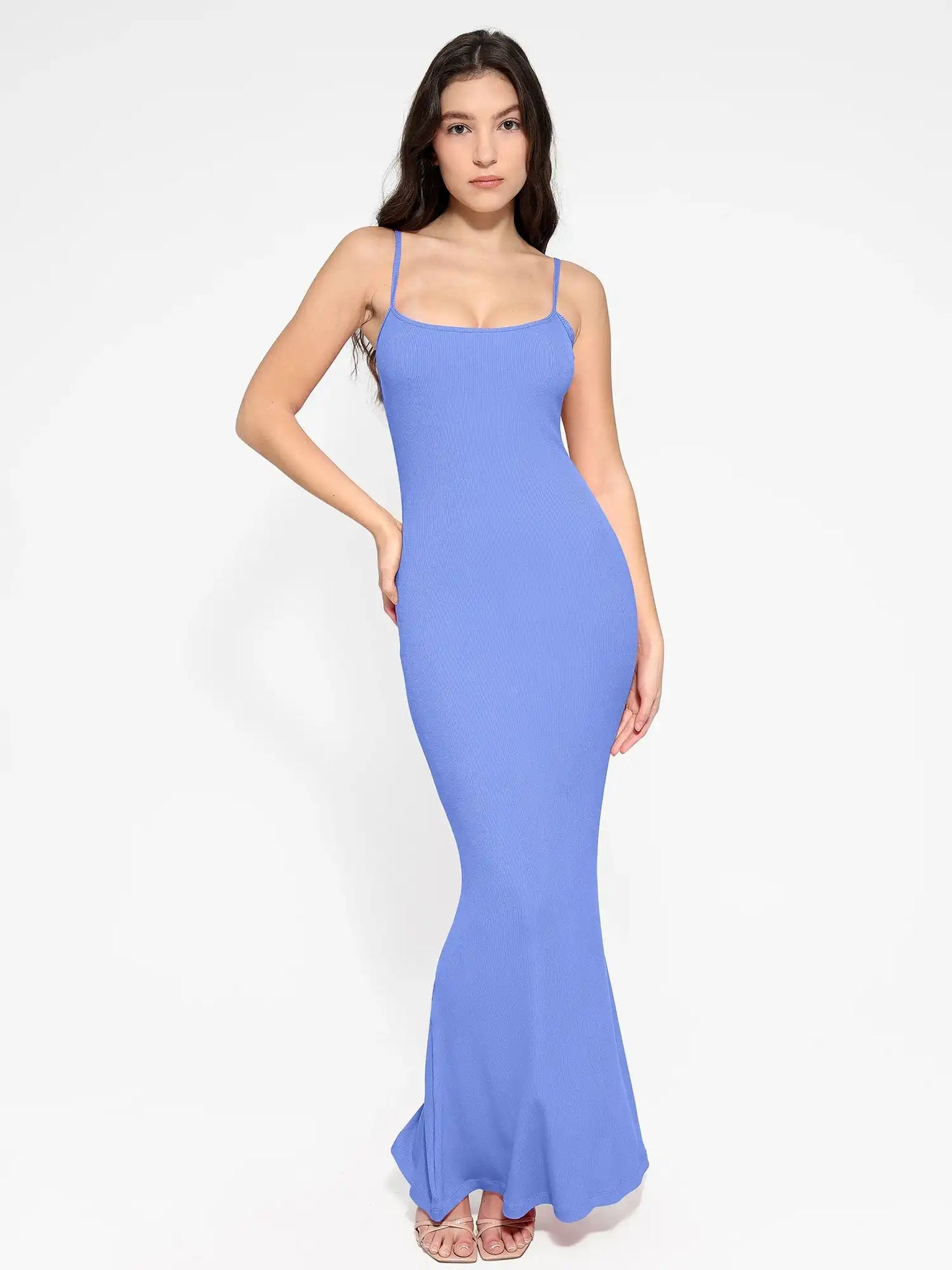 Popilush Shapewear Modal Slimming Maxi Slip Dress