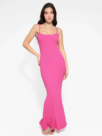Popilush Shapewear Modal Slimming Maxi Slip Dress