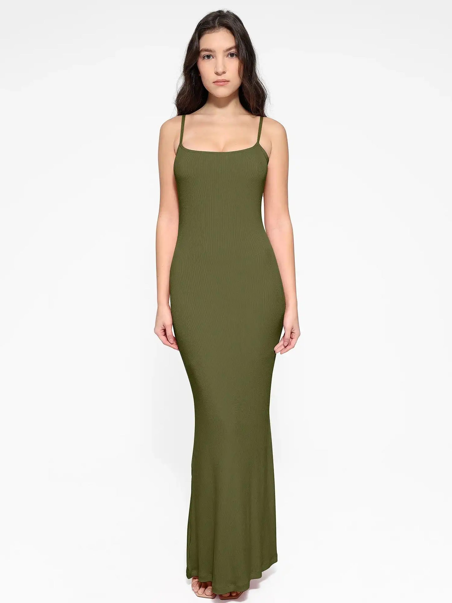 Popilush Shapewear Modal Slimming Maxi Slip Dress