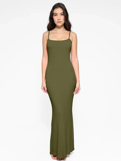 Popilush Shapewear Modal Slimming Maxi Slip Dress
