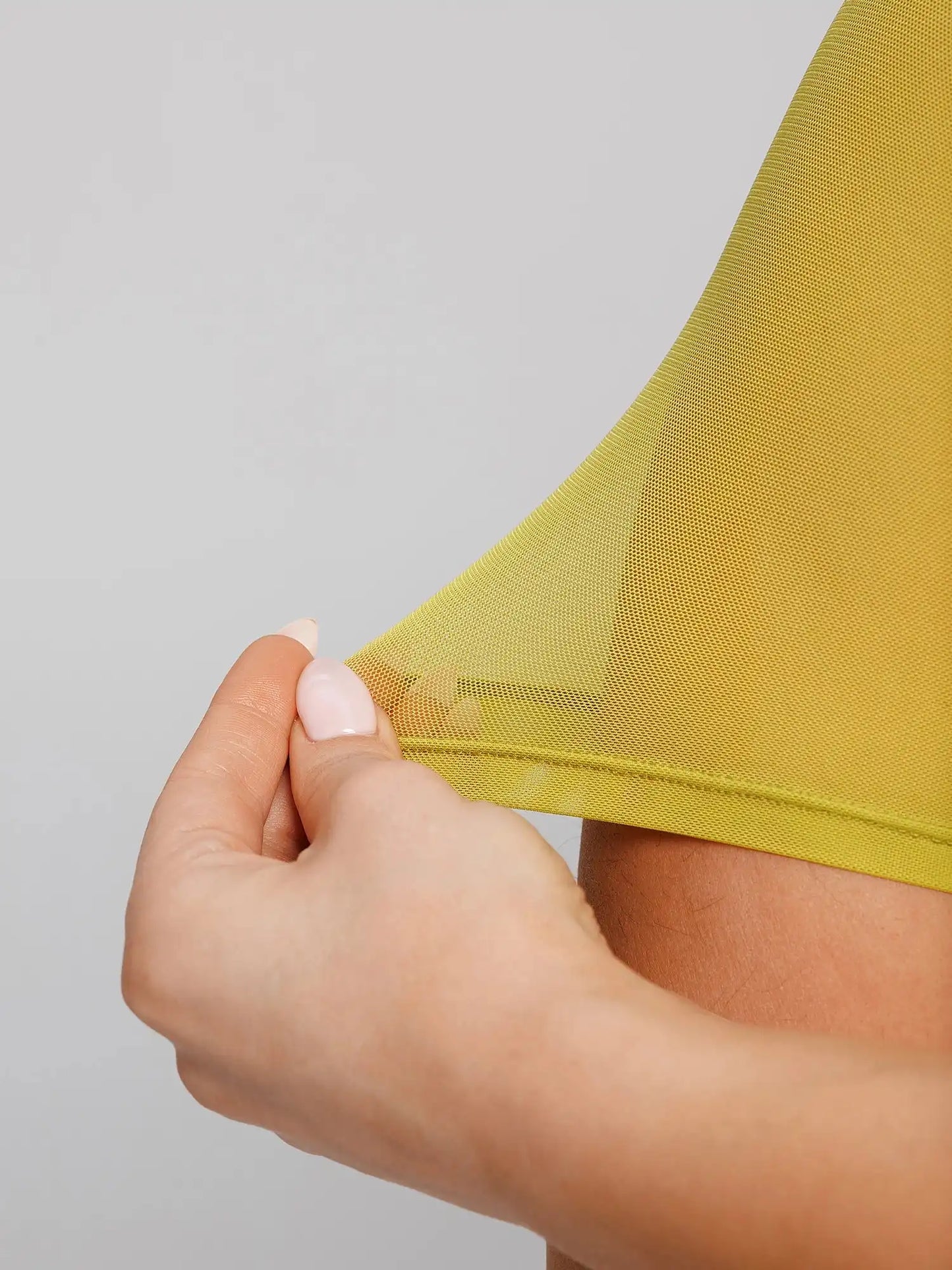 Ultra-Fine Mesh Classic Thong Bodysuit