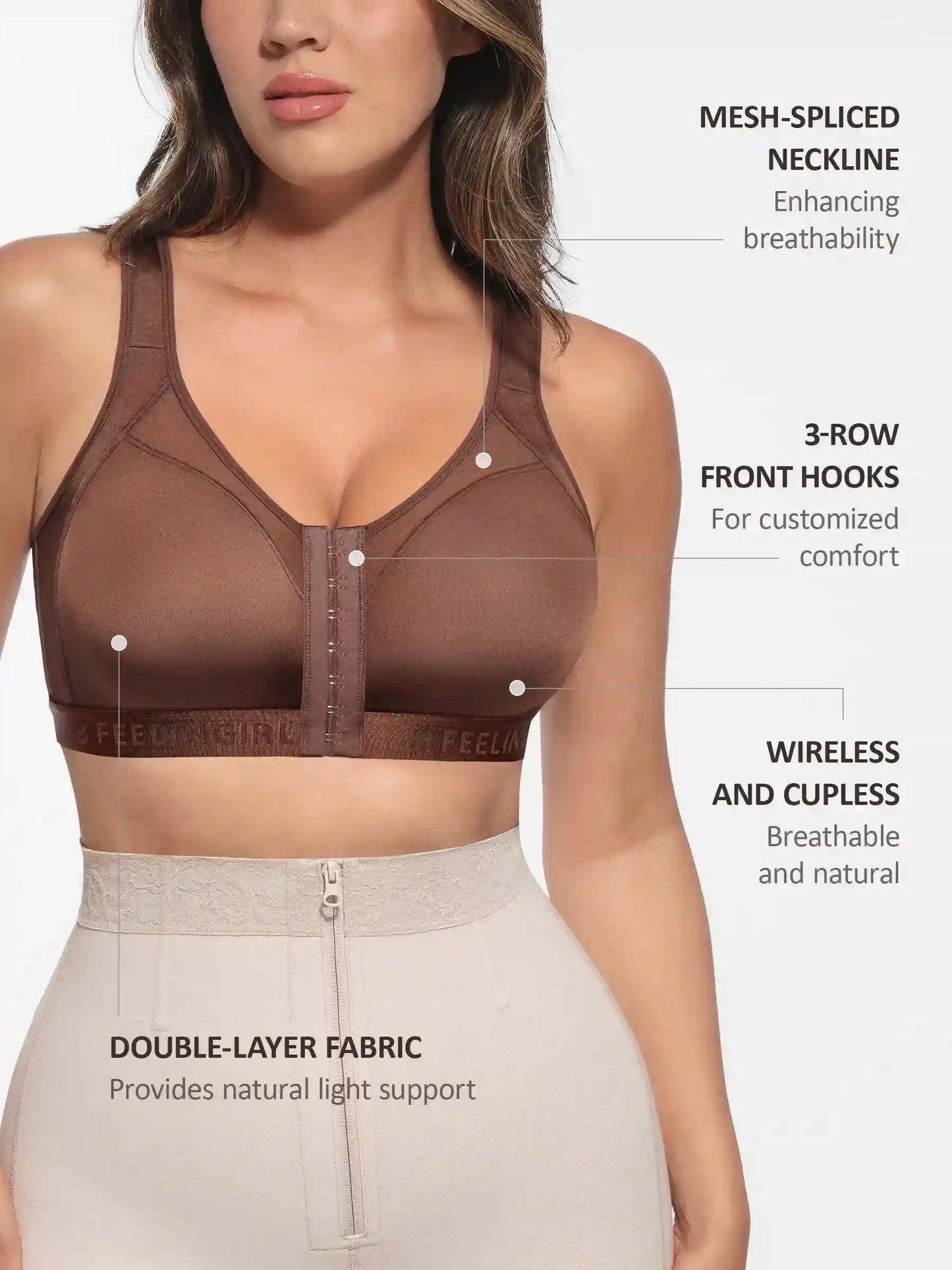 Post-Surgery Full Coverage Bra