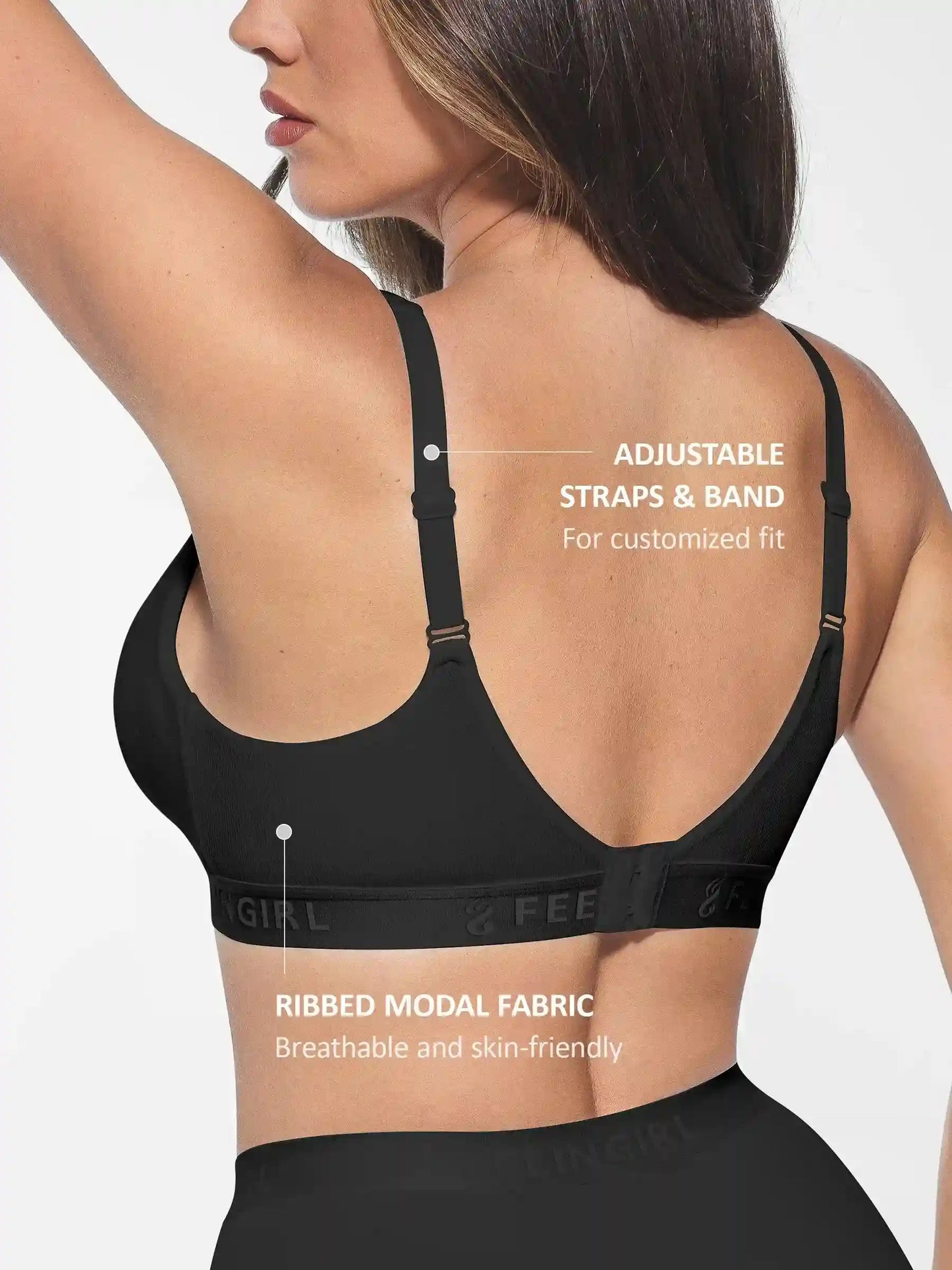 Wireless Buttery Modal Bra
