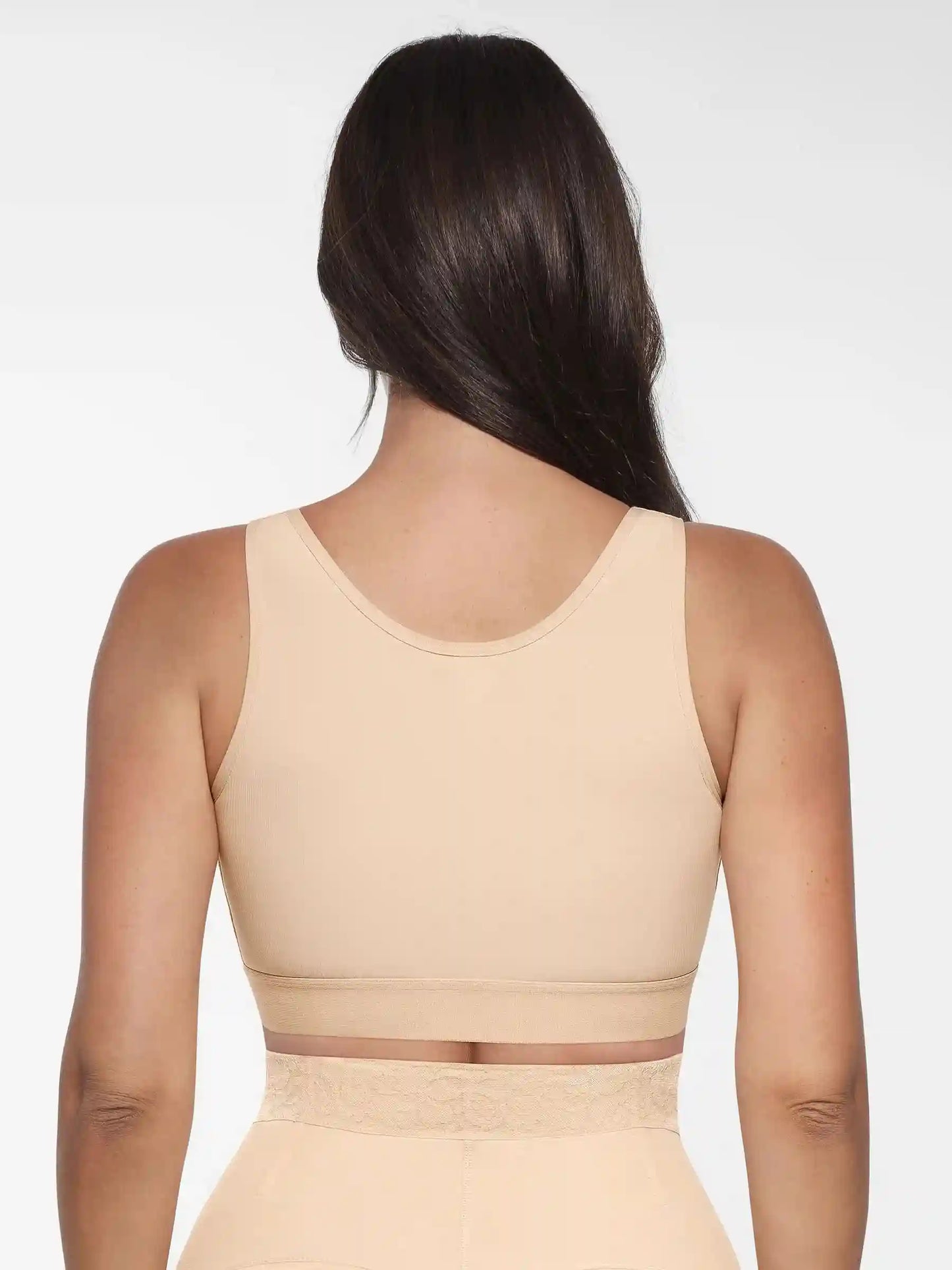 Wireless Front Closure Full Coverage Bra