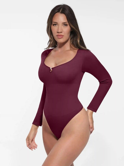 Seamless Ribbed Bodysuit