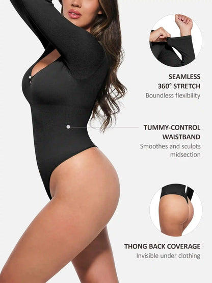 Seamless Ribbed Bodysuit