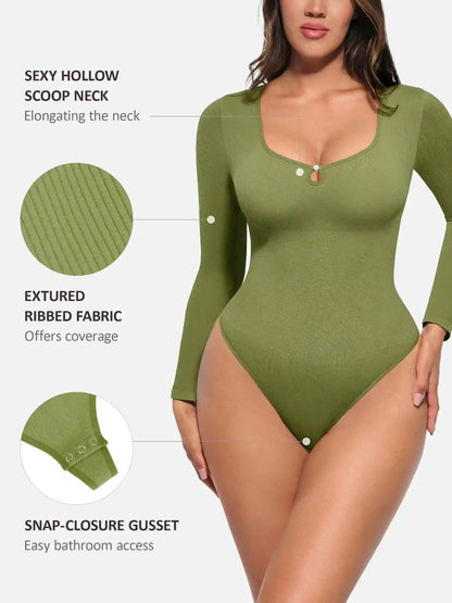 Seamless Ribbed Bodysuit