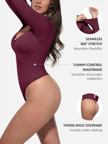 Seamless Ribbed Bodysuit