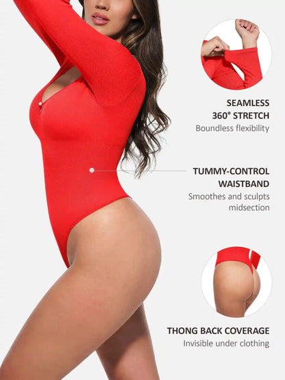 Seamless Ribbed Bodysuit