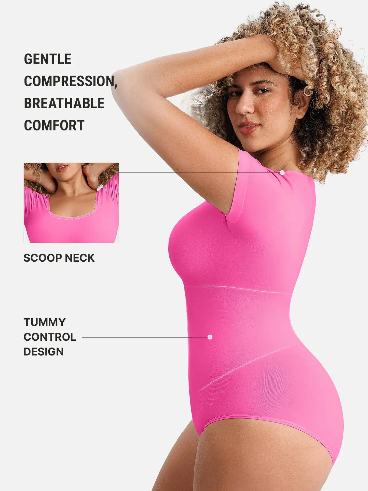 Scoop Neck Buttery Seamless Everyday Bodysuit