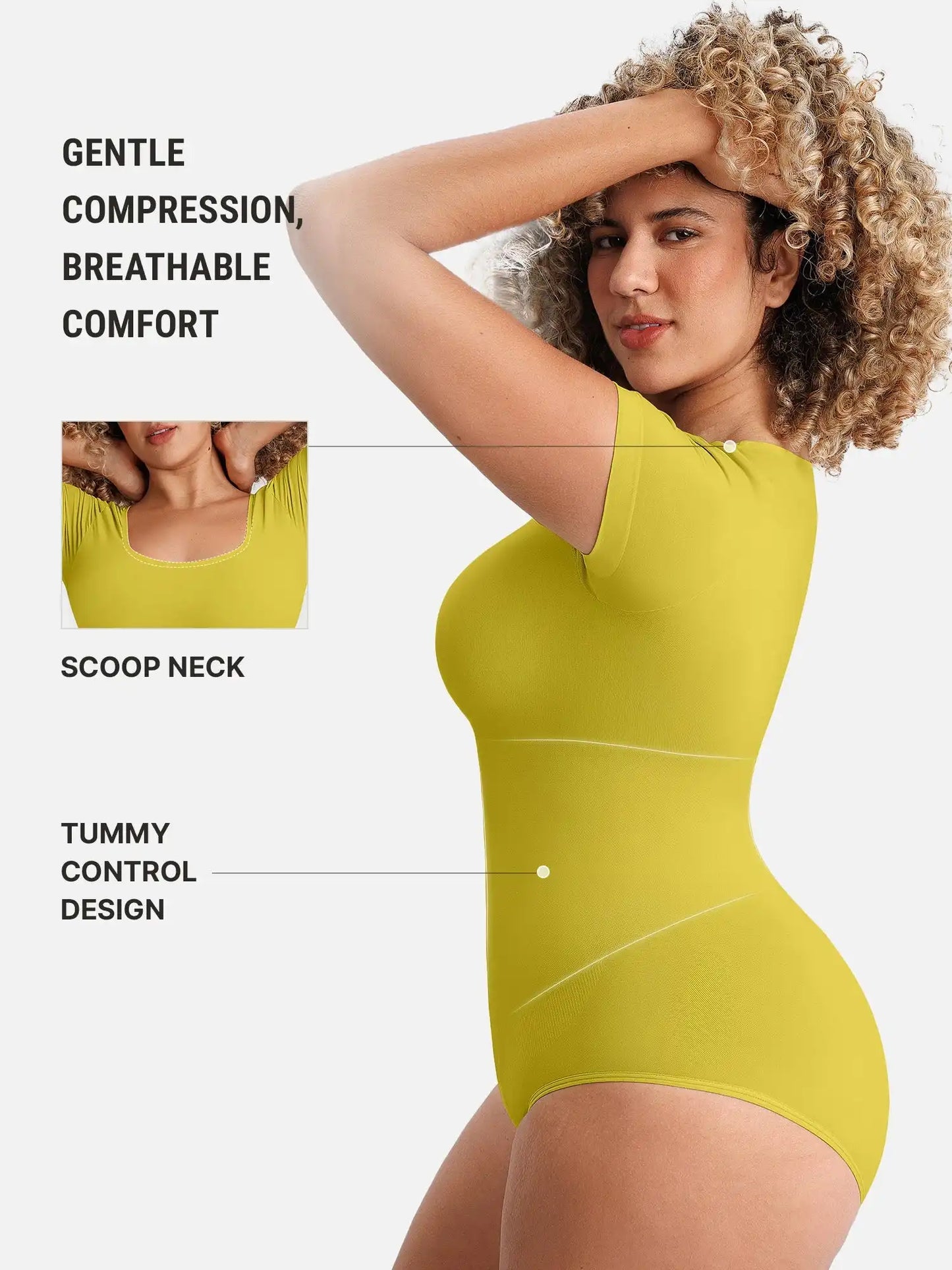Scoop Neck Buttery Seamless Everyday Bodysuit