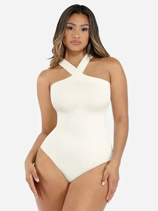 Seamless Crossback Sculpt Bodysuit