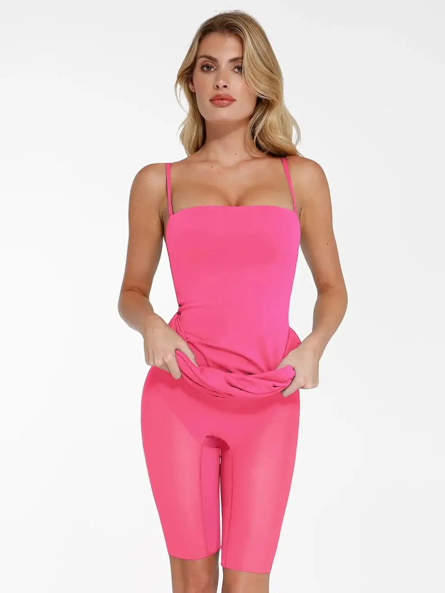 Popilush Bluetag Cooling Shapewear Slimming Midi Tube Dress