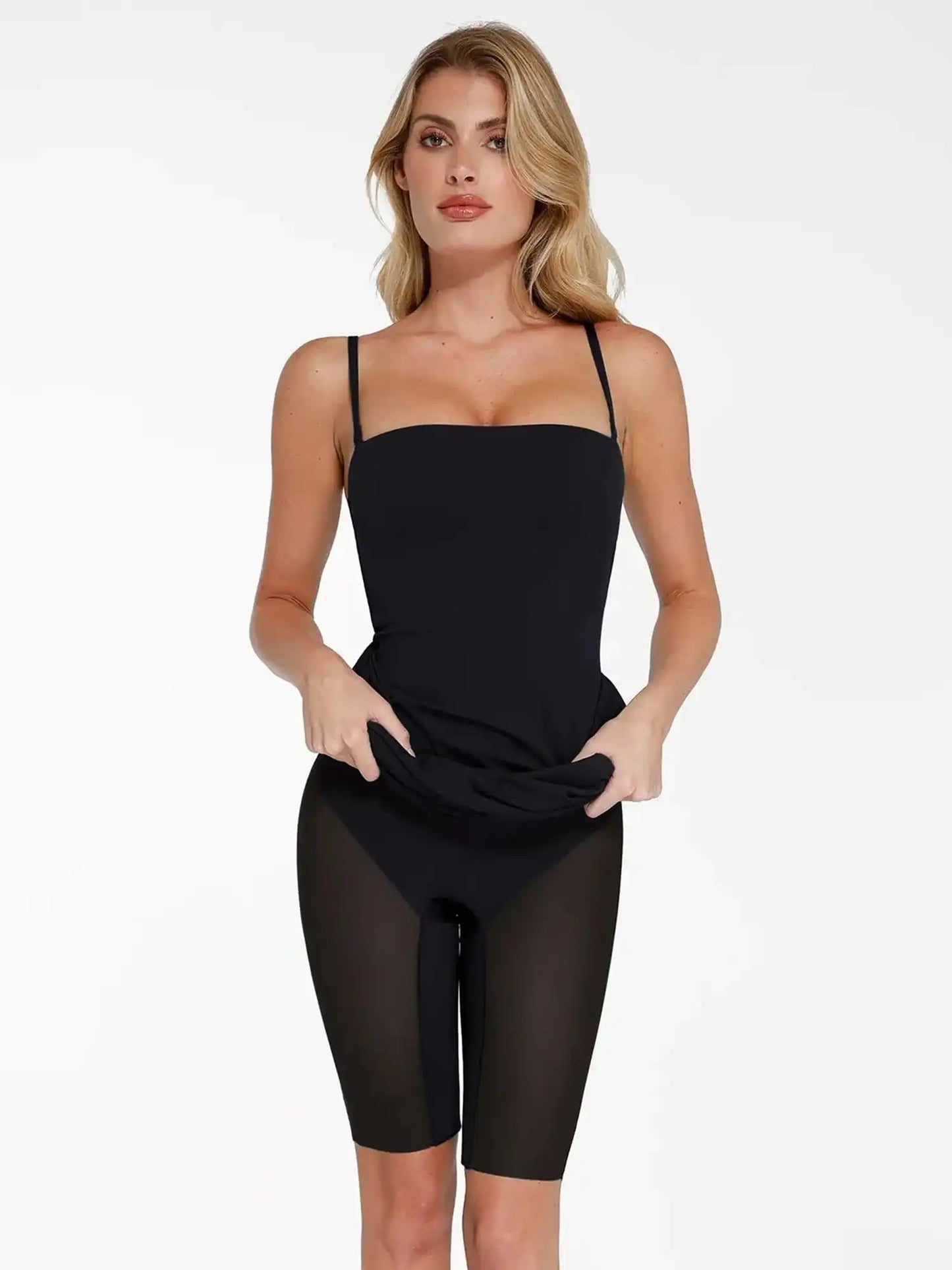 Popilush Bluetag Cooling Shapewear Slimming Midi Tube Dress