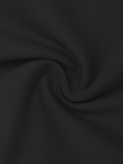 Popilush Shapewear Sleeveless Square Neck Sculpting Midi Work Dress