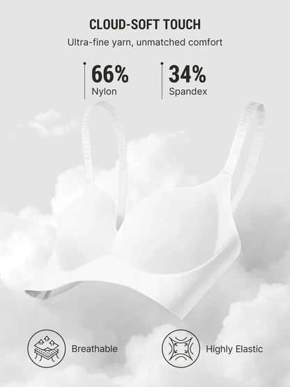 Push Up Soft Wireless Everyday Bra