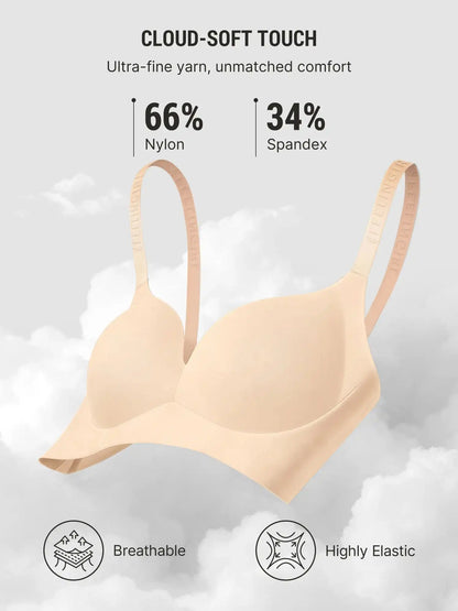 Push Up Soft Wireless Everyday Bra