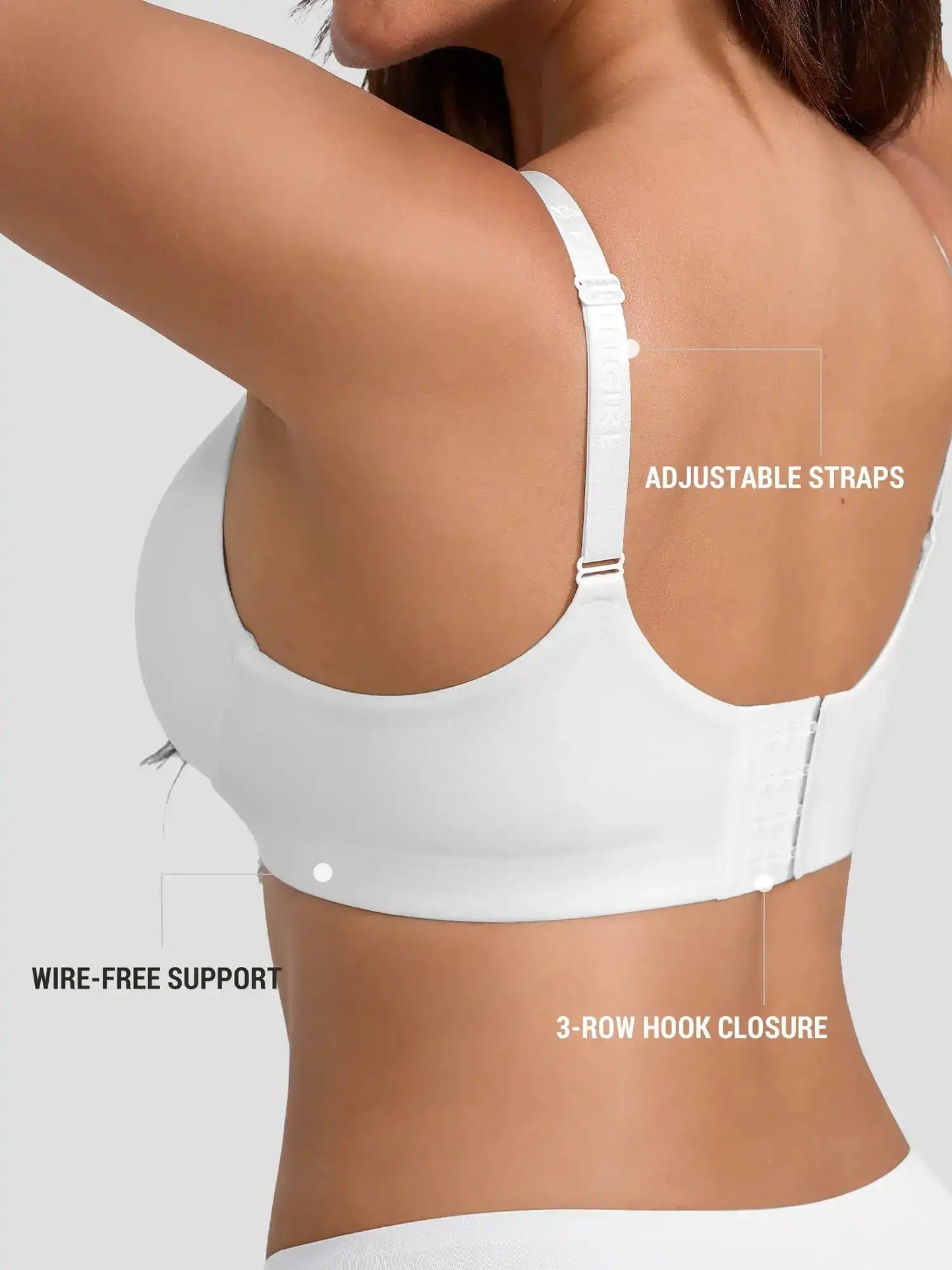 Push Up Soft Wireless Everyday Bra